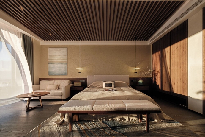 Imagen de la habitación del Hotel Dali Puyu VILLA Cliff Seaview. Foto 5