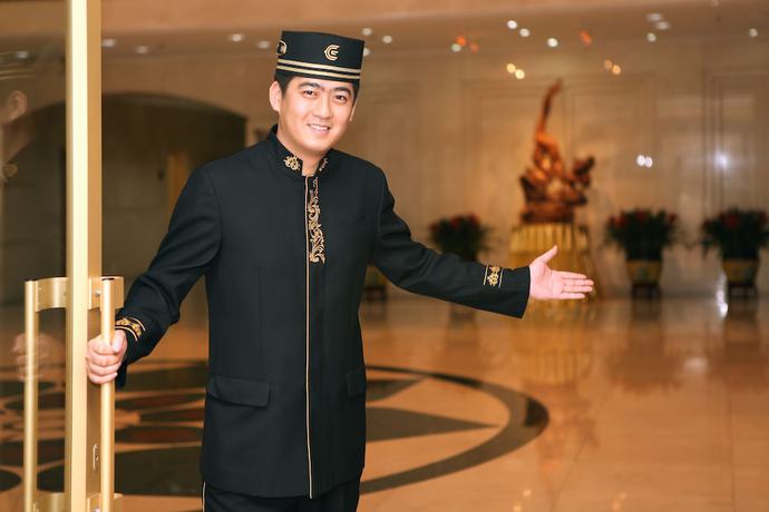 Imagen de los interiores del Hotel Dalian East. Foto 19