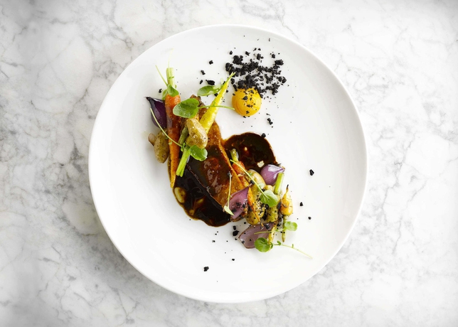 Imagen del bar/restaurante del Hotel Damier. Foto 4