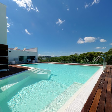 Imagen de la piscina del Hotel Dan. Foto 15