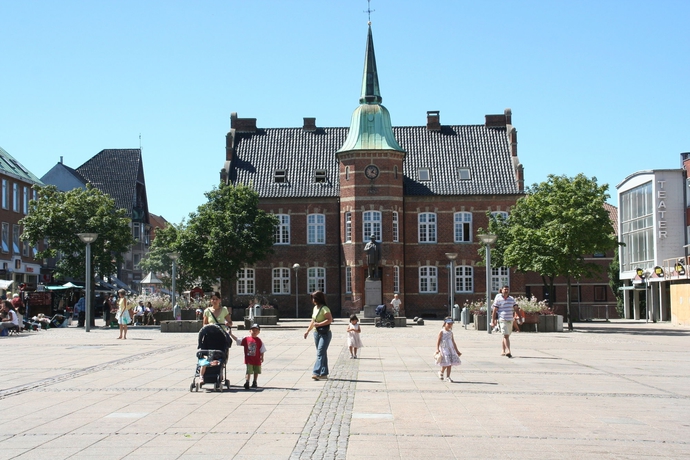 Imagen de los exteriores del Hotel Dania, SILKEBORG. Foto 12