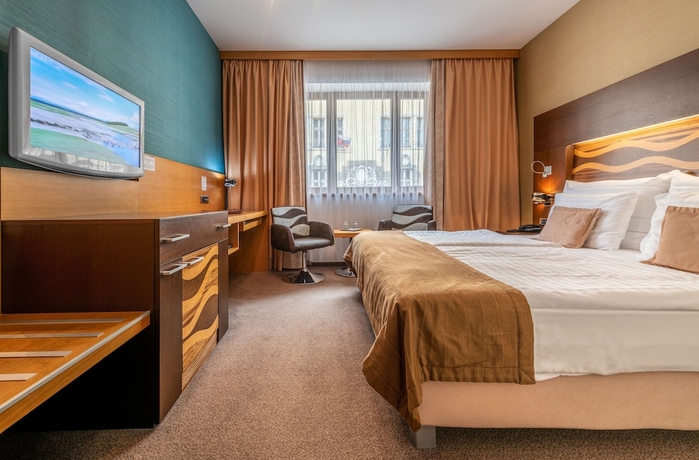 Imagen de la habitación del Hotel Danubia Gate. Foto 11