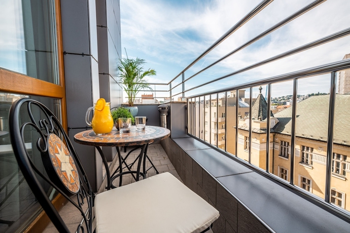 Imagen de la habitación del Hotel Danubia Gate. Foto 12