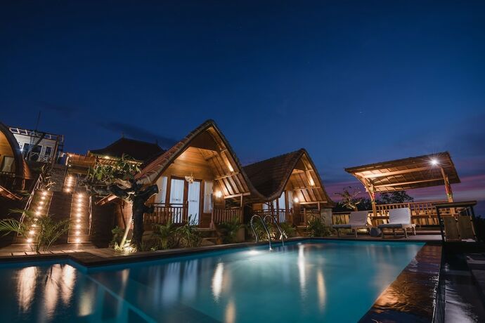 Imagen de la piscina del Hotel Daphila Cottage. Foto 32