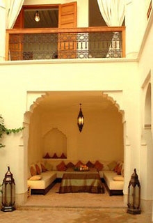 Imagen del bar/restaurante del Hotel Dar Widanane. Foto 1