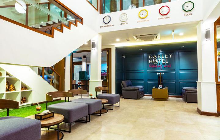 Imagen de los interiores del Hotel Darley Hotel Chiangmai. Foto 13