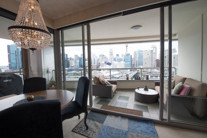 Imagen de los interiores del Hotel Darling Harbour Getaway. Foto 13