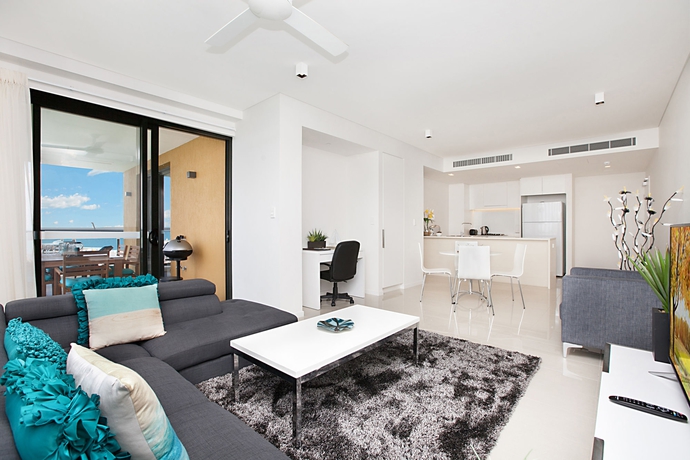 Imagen de los interiores del Hotel Darwin Waterfront Apartments, Darwin. Foto 15