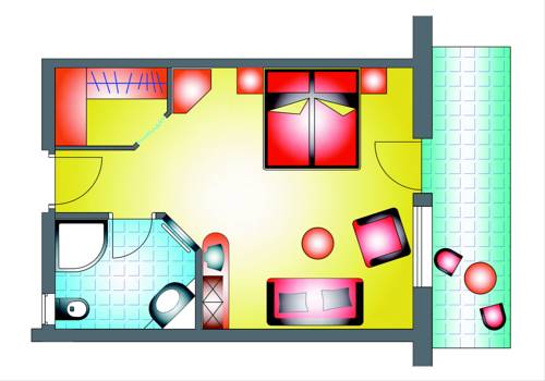 Imagen de la habitación del Hotel Das Dorner. Foto 5