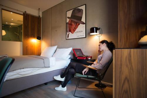 Imagen de la habitación del Hotel Das Eckert - Lifestyle Design & Fine Dining bei Basel (Grenzach). Foto 8