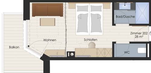 Imagen de la habitación del Hotel Das Naturjuwel. Foto 3