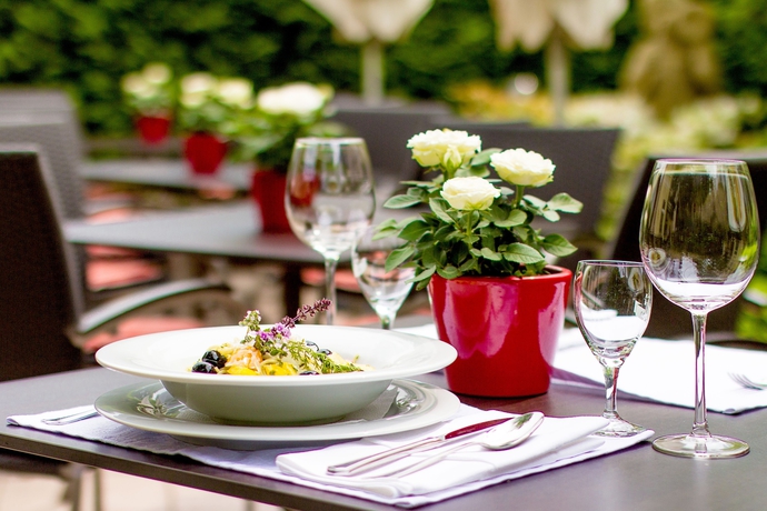 Imagen del bar/restaurante del Hotel Das Nichtraucherhotel Privat. Foto 3