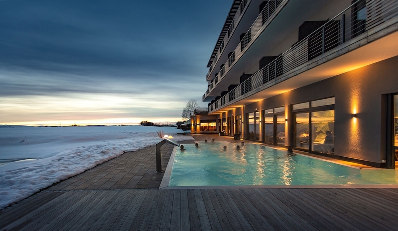 Imagen de la piscina del Hotel Das Weitblick Allg&auml;u. Foto 19