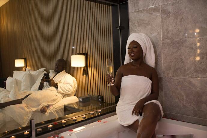 Imagen de la habitación del Hotel Davenue Boutique Accra. Foto 13