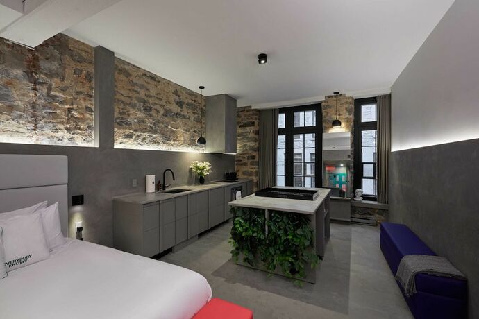 Imagen de la habitación del Hotel David, Montreal. Foto 15