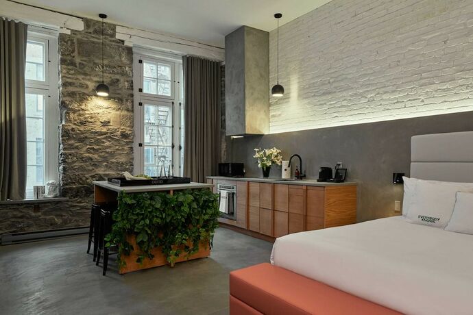 Imagen de la habitación del Hotel David, Montreal. Foto 20