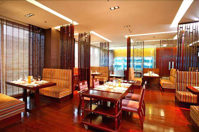 Imagen del bar/restaurante del Hotel Days Hotel by Wyndham Lu'an Taiyuan. Foto 3