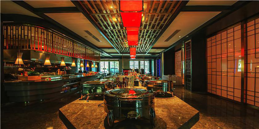 Imagen del bar/restaurante del Hotel Days and Suites Sichuan Jiangyou. Foto 10