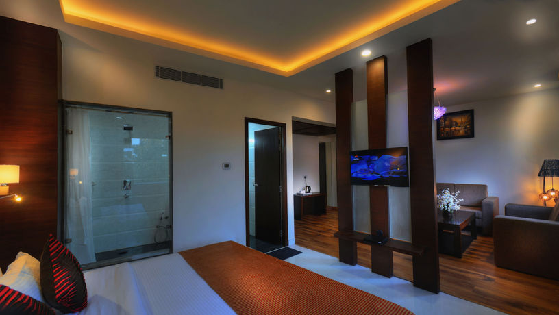 Imagen de la habitación del Hotel Dazzle Agra. Foto 7