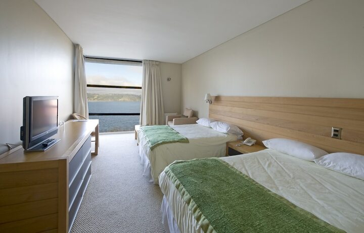 Imagen de la habitación del Hotel De Castro. Foto 12
