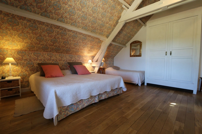 Imagen de la habitación del Hotel De La Ferme Lamy. Foto 4