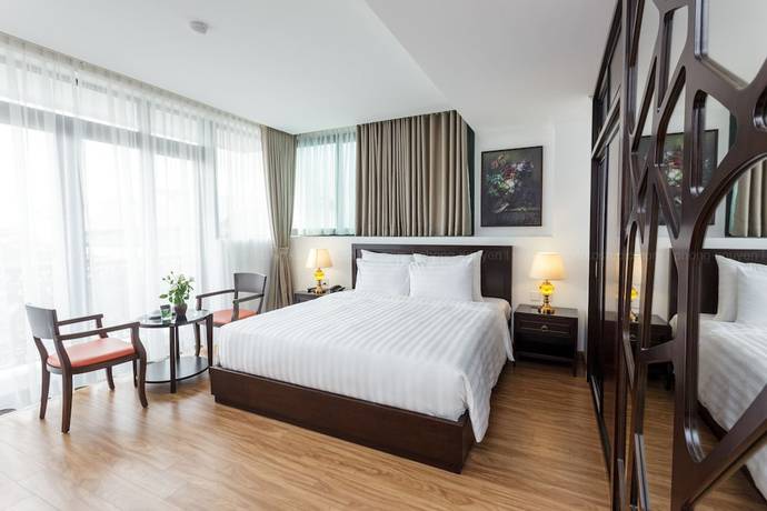 Imagen de la habitación del Hotel De La Seine. Foto 2