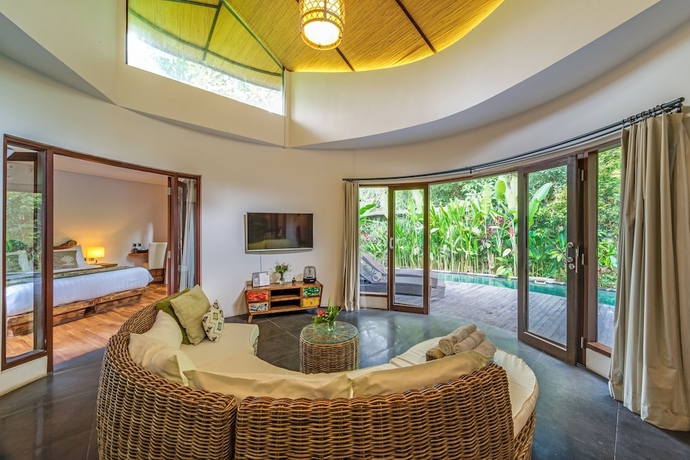 Imagen de la habitación del Hotel De Moksha Eco Friendly Boutique Resort. Foto 8