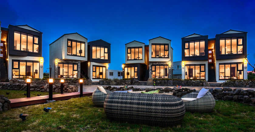 Imagen de los exteriores del Hotel De Reve Jeju. Foto 9