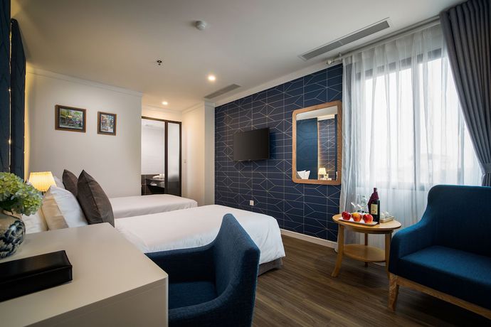 Imagen de la habitación del Hotel De SOURIANT Central Hanoi. Foto 11