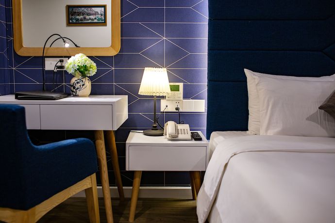 Imagen de la habitación del Hotel De SOURIANT Central Hanoi. Foto 14