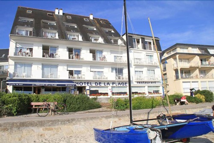 Imagen de los interiores del Hotel De la Plage, Saint-Pierre-Quiberon. Foto 19