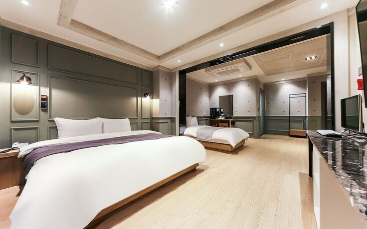 Imagen de la habitación del Hotel Deagu Dongchon Linviato. Foto 25