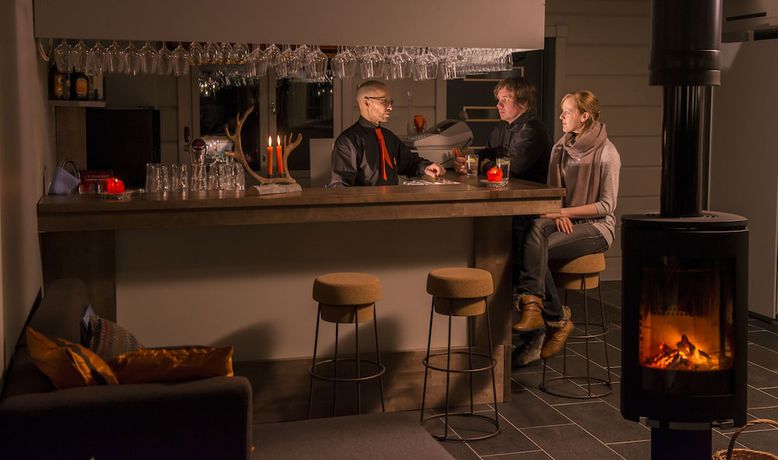 Imagen de los interiores del Hotel Deatnu. Foto 12