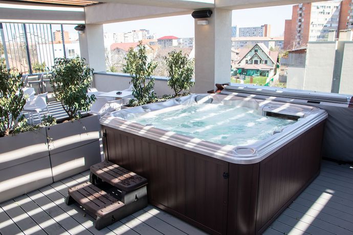 Imagen de la piscina del Hotel Del Corso, Timisoara. Foto 20