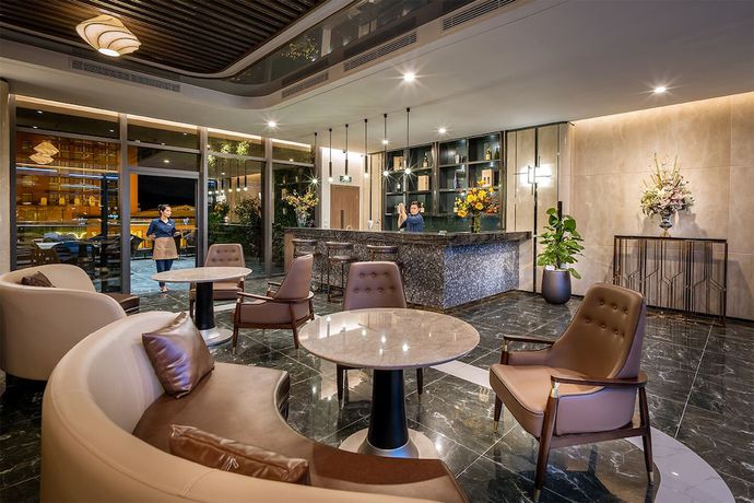 Imagen del bar/restaurante del Hotel Delasea Ha Long. Foto 5