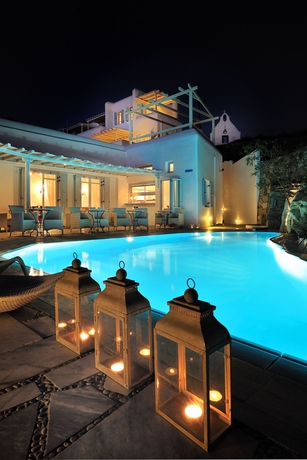 Imagen de la piscina del Hotel Deliades Mykonos. Foto 16