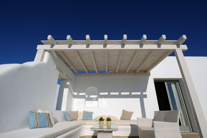 Imagen de los exteriores del Hotel Deliades Mykonos. Foto 14