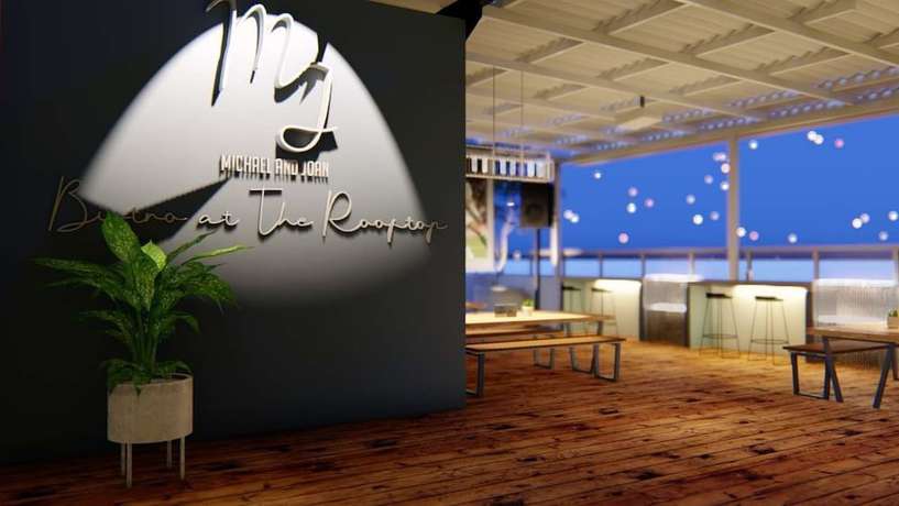 Imagen del bar/restaurante del Hotel Delima. Foto 3