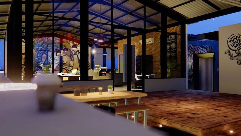 Imagen del bar/restaurante del Hotel Delima. Foto 5