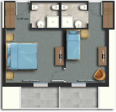 Imagen de la habitación del Hotel Delle Nazioni, Lignano Sabbiadoro. Foto 15