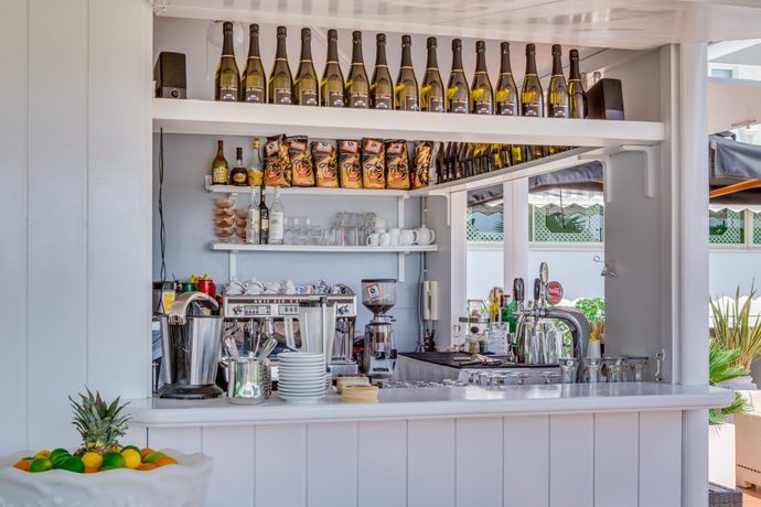 Imagen del bar/restaurante del Hotel Delle Rose, Lido Di Jesolo. Foto 2