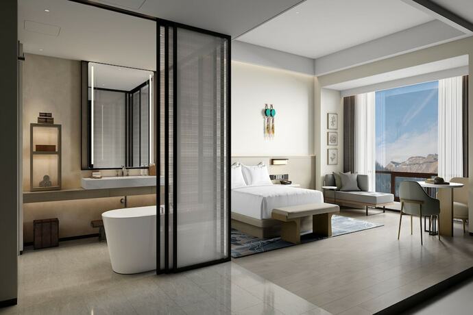 Imagen de la habitación del Hotel Deltas By Marriott Jiuzhaigou. Foto 16