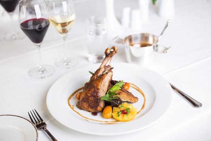 Imagen del bar/restaurante del Hotel Den Gamle Grænsekro. Foto 8