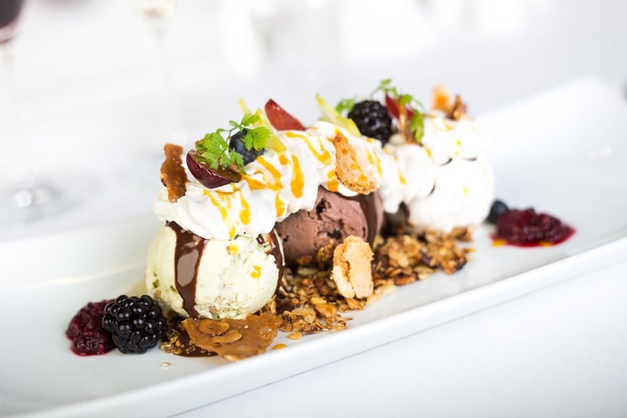 Imagen del bar/restaurante del Hotel Den Gamle Grænsekro. Foto 9