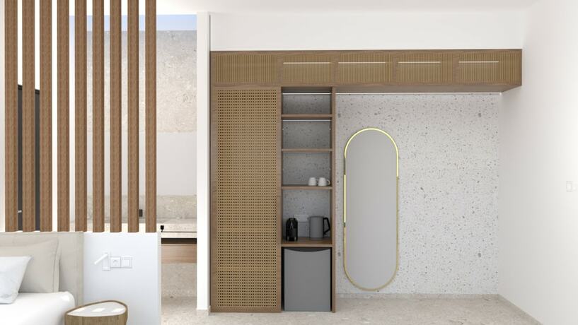 Imagen de la habitación del Hotel Deos Luxury Suites. Foto 17