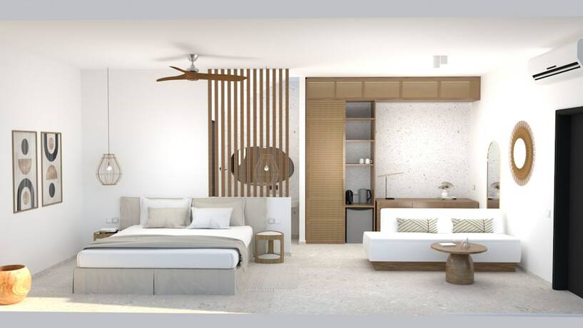 Imagen de la habitación del Hotel Deos Luxury Suites. Foto 18