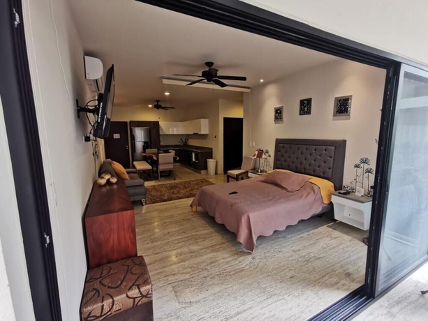 Imagen de la habitación del Hotel Departamento Con Jacuzzi En Playa Del Carmen. Foto 3