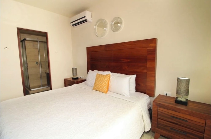 Imagen de la habitación del Hotel Departamento Con Jacuzzi En Playa Del Carmen. Foto 13