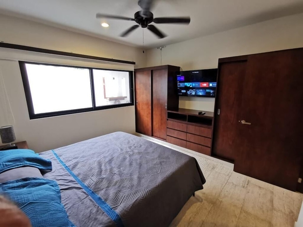 Imagen de la habitación del Hotel Departamento Con Jacuzzi En Playa Del Carmen. Foto 14