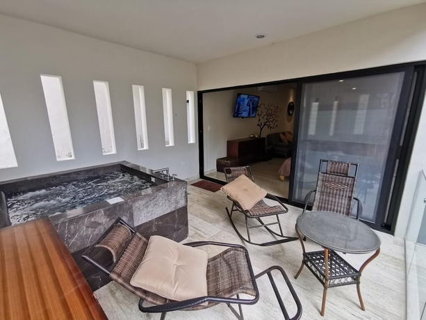 Imagen de la habitación del Hotel Departamento Con Jacuzzi En Playa Del Carmen. Foto 19